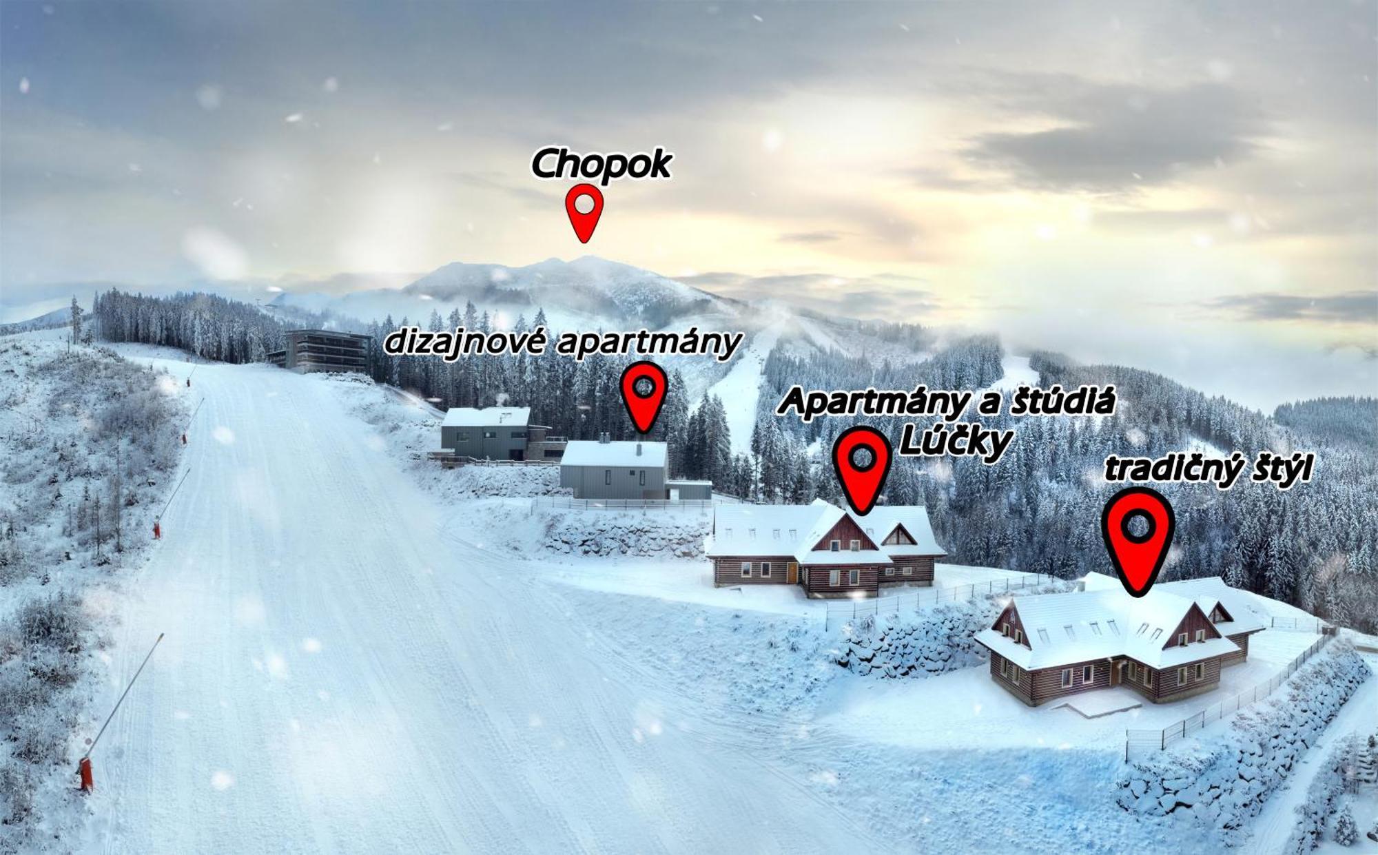 Apartmany A Studia Lucky, Ski-In Ski-Out ,Chopok Jasna, Demaenovska Dolina Bagian luar foto
